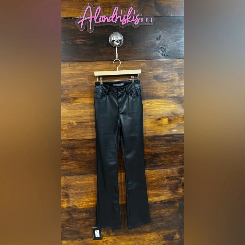 NWT Joes Faux Leather High rise pants
